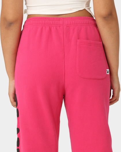 Playboy By CK Wordmark Trackpants Pink