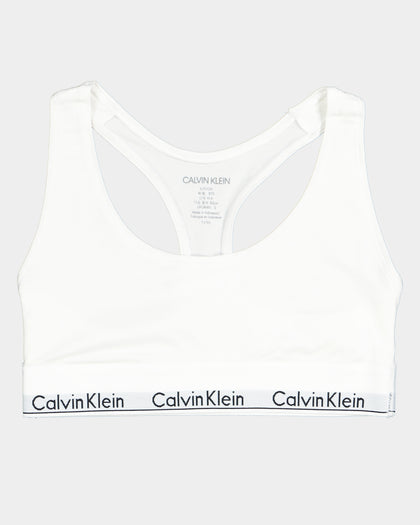 Calvin Klein Women's Modern Cotton Unlined Bralette White