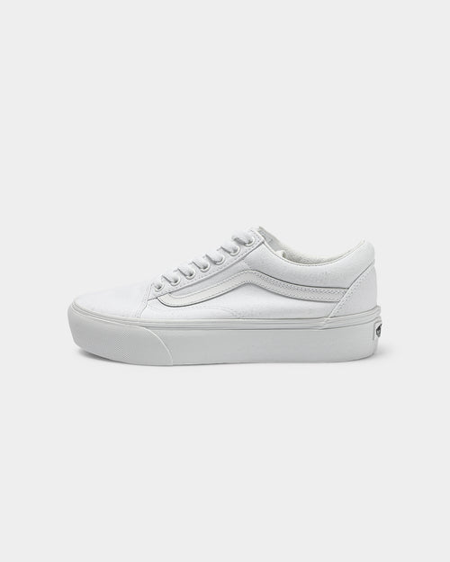Vans Women's Old Skool Platform White