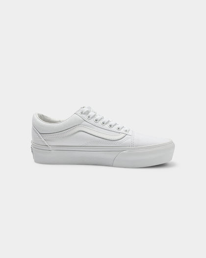 Vans Women's Old Skool Platform White