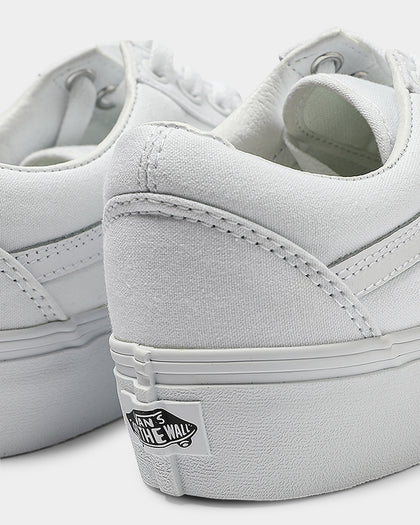 Vans Women's Old Skool Platform White