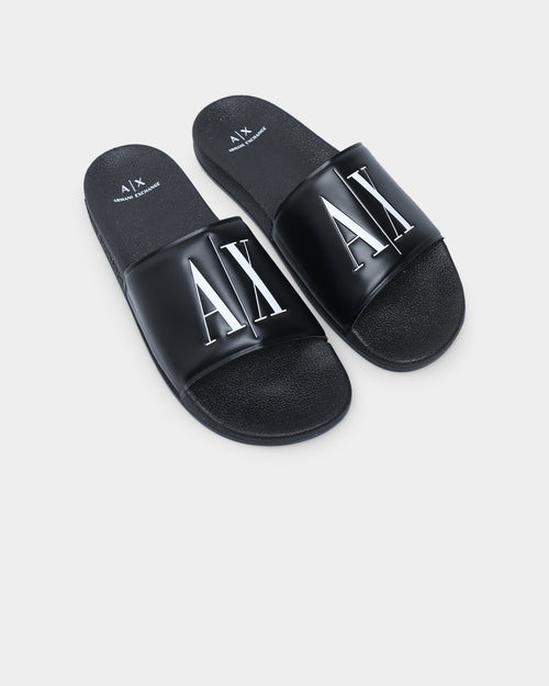 Armani Exchange Mykonos Sandals Black