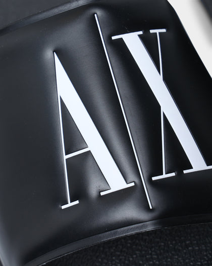 Armani Exchange Mykonos Sandals Black