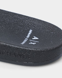 Armani Exchange Mykonos Sandals Black