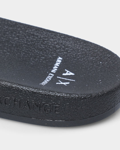 Armani Exchange Mykonos Sandals Black