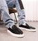 Saint Morta Hemisphere Leather Slip On Loafer Black/White