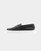 Saint Morta Hemisphere Leather Slip On Loafer Black/White