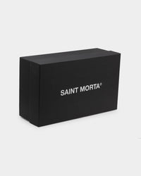 Saint Morta Hemisphere Suede Slip On Loafer Dark Grey/White