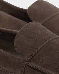 Saint Morta Hemisphere Suede Slip On Loafer Brown/White