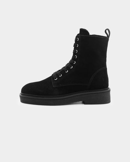 Saint Morta Chunky Boot Suede Black