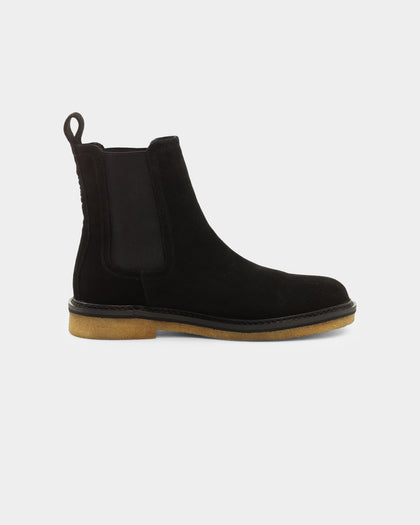 Saint Morta Crepe Chelsea Boot Black/Gum