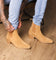 Saint Morta Nomad Pointy Toe Chelsea Boot Camel
