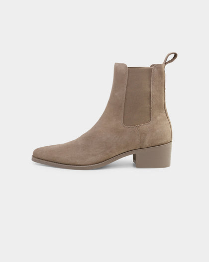 Saint Morta Nomad Pointy Toe Chelsea Boot Stone