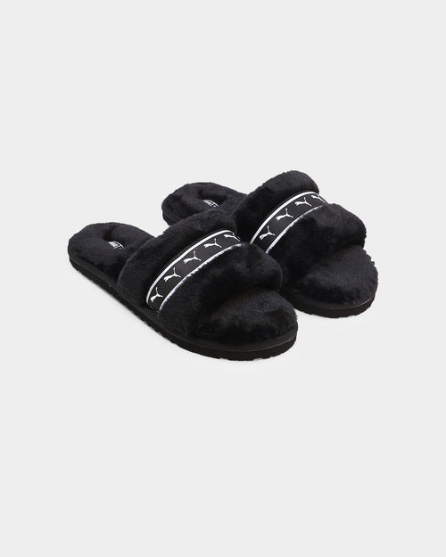Puma Women's Fluff Remix Slides Puma Black