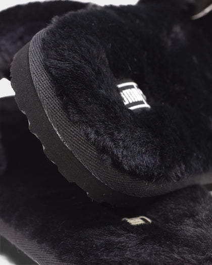 Puma Women's Fluff Remix Slides Puma Black
