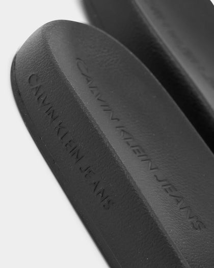 Calvin Klein Institutional Logo Slide Black