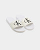 Calvin Klein Monogram Slides Bright White