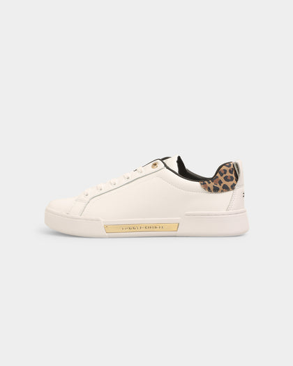 Tommy Jeans Women's Leo Print Sneaker White