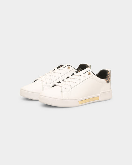 Tommy Jeans Women's Leo Print Sneaker White