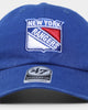 47 Brand New York Rangers Clean Up Strapback Royal