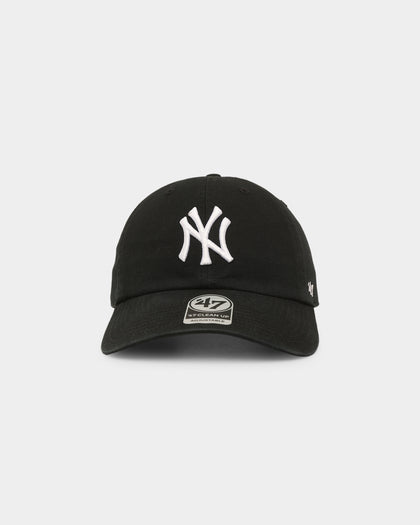 47 Brand New York Yankees 47 Clean Up Strapback Black/White