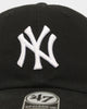 47 Brand New York Yankees 47 Clean Up Strapback Black/White