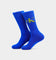 Calvin Klein Jeans Logo Rib Crew Sock Sapphire