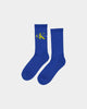 Calvin Klein Jeans Logo Rib Crew Sock Sapphire
