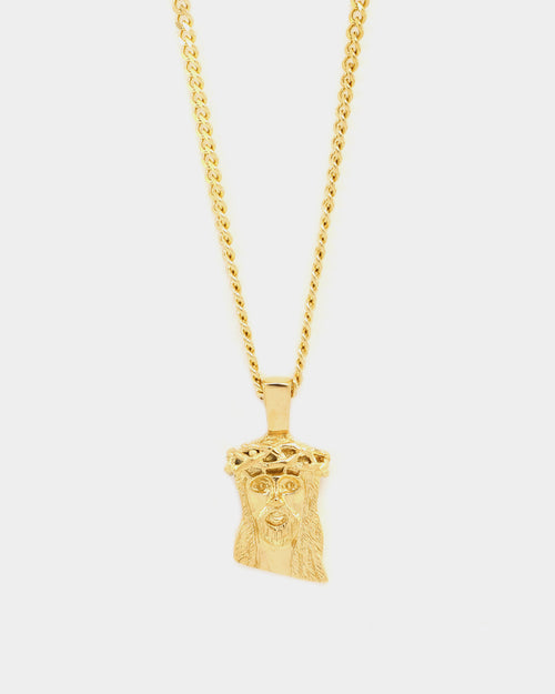 VERITAS Micro Nazareth 2 Chain Gold