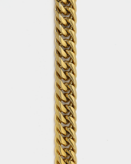 Saint Morta Cuban Link 26 Inch 18MM Chain Gold