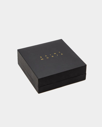 Saint Morta Cuban Link 8" 10MM Bracelet Gold