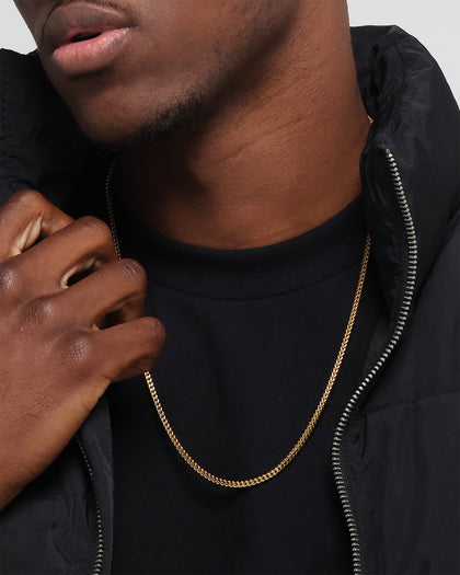 Saint Morta Franco 24 Inch 2.5MM Chain Gold
