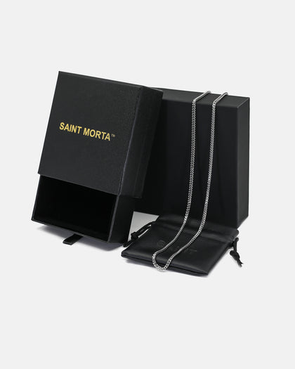 Saint Morta Franco 24 Inch 2.5MM Chain Silver