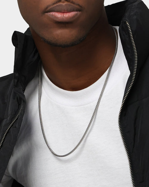 Saint Morta Franco 24 Inch 2.5MM Chain Silver