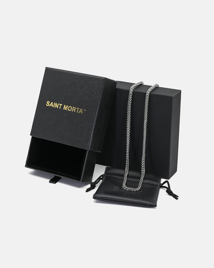 Saint Morta Franco 30 Inch 4MM Chain Silver