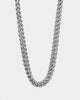 Saint Morta Franco 24 Inch 6MM Chain Silver