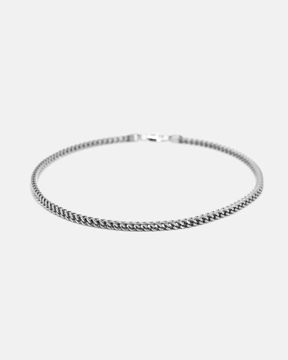 Saint Morta Franco 24 Inch 6MM Chain Silver