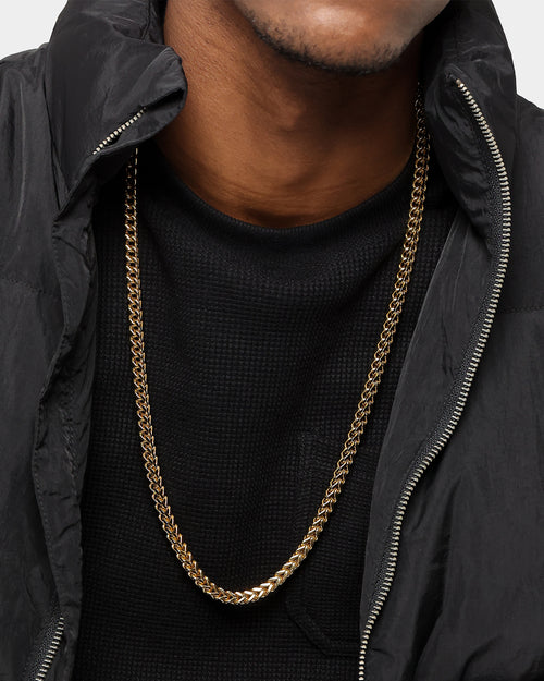 Saint Morta Franco 30" 6MM Chain Gold