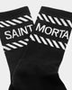 Saint Morta Morta Sock Black/White