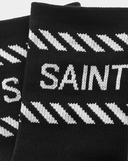 Saint Morta Morta Sock Black/White