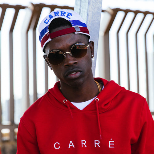 Carré Antoine Sunglasses Rose Gold/Black