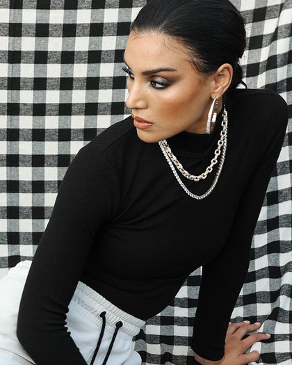 Saint Morta 20" Tennis Necklace Gold