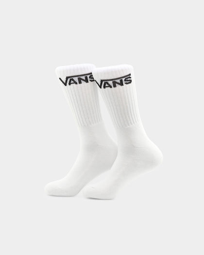 Vans Classic Crew Socks 3 Pack US9.5-13 White