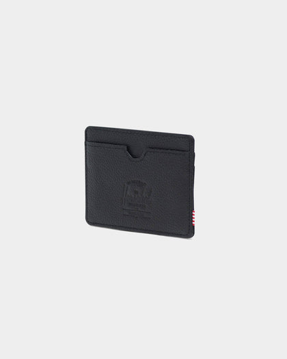 HERSCHEL BAG CO CHARLIE RFID WALLET Black Pebble