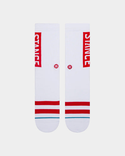 Stance OG Sock White/Red