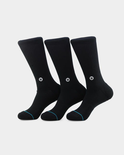 Stance Icon 3 Pack Black
