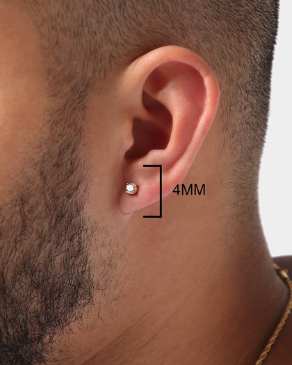 Saint Morta Diamante Earring Gold Plated