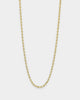 Saint Morta 30" Rope Chain 2MM Gold Plated