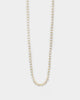 Saint Morta Micro 20" Tennis Necklace Gold Plated