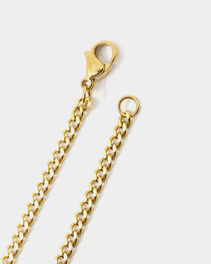 Veritas Uzi Pendant Gold